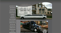 Desktop Screenshot of limoservicedenver.com